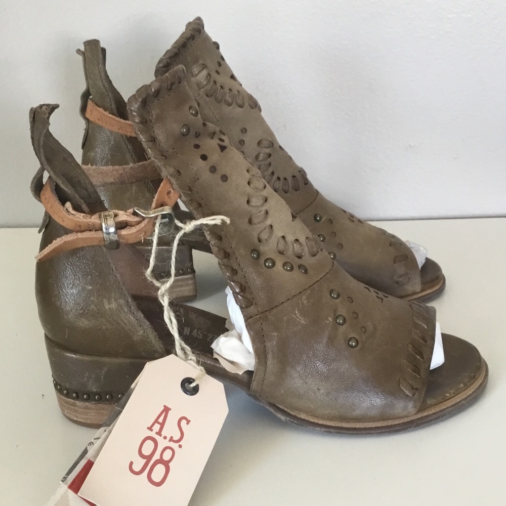 NWT A.S.98 Half Moon Markie Sandals (37) 7 - Picture 8 of 13